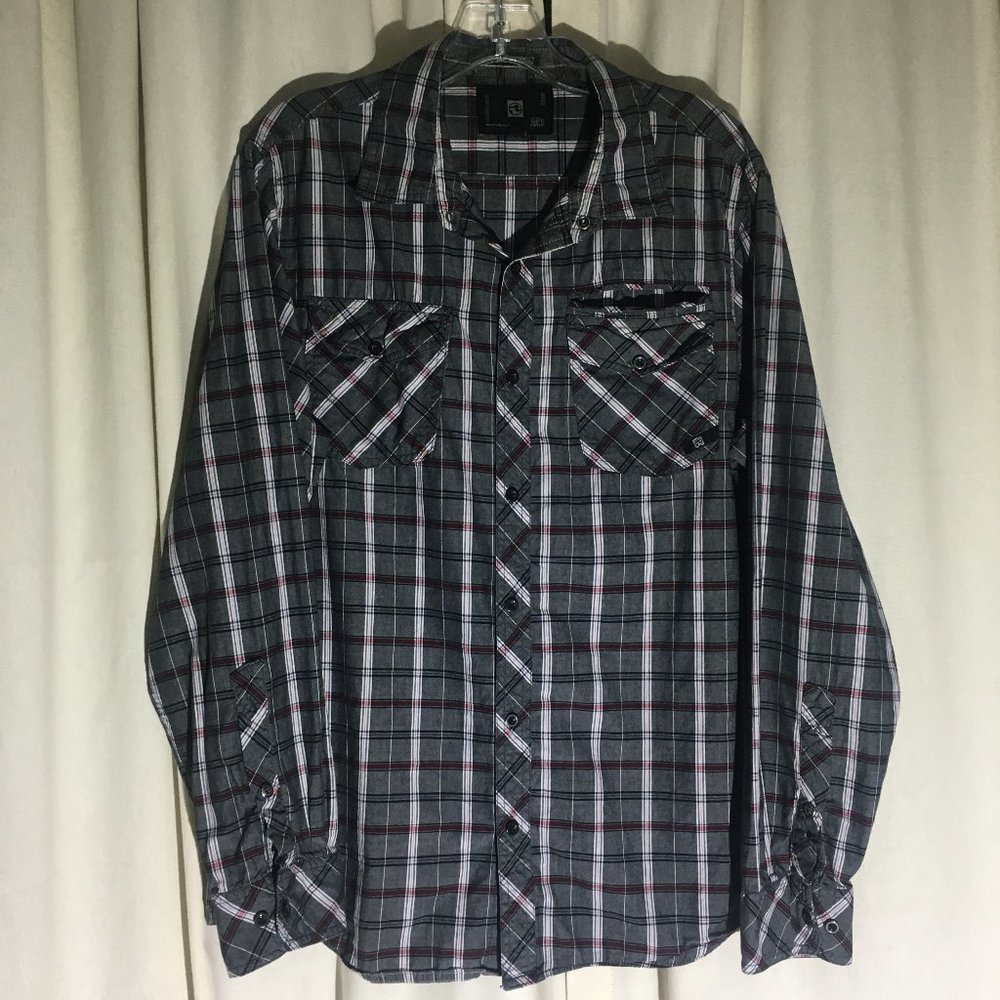 Ocean Current Casual Button Down Shirt Size Large